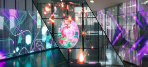 Transparent Indoor Digital Signage