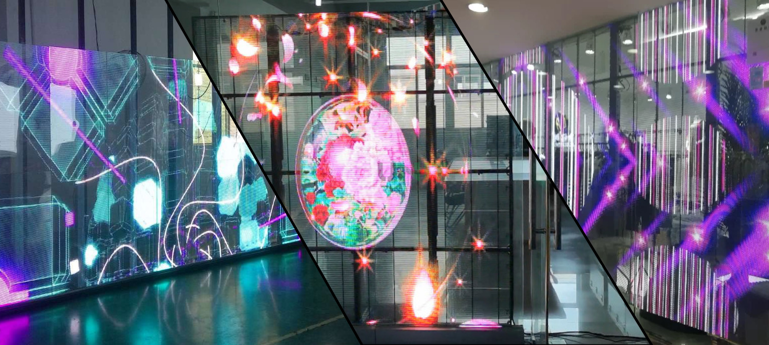 Transparent Indoor Digital Signage